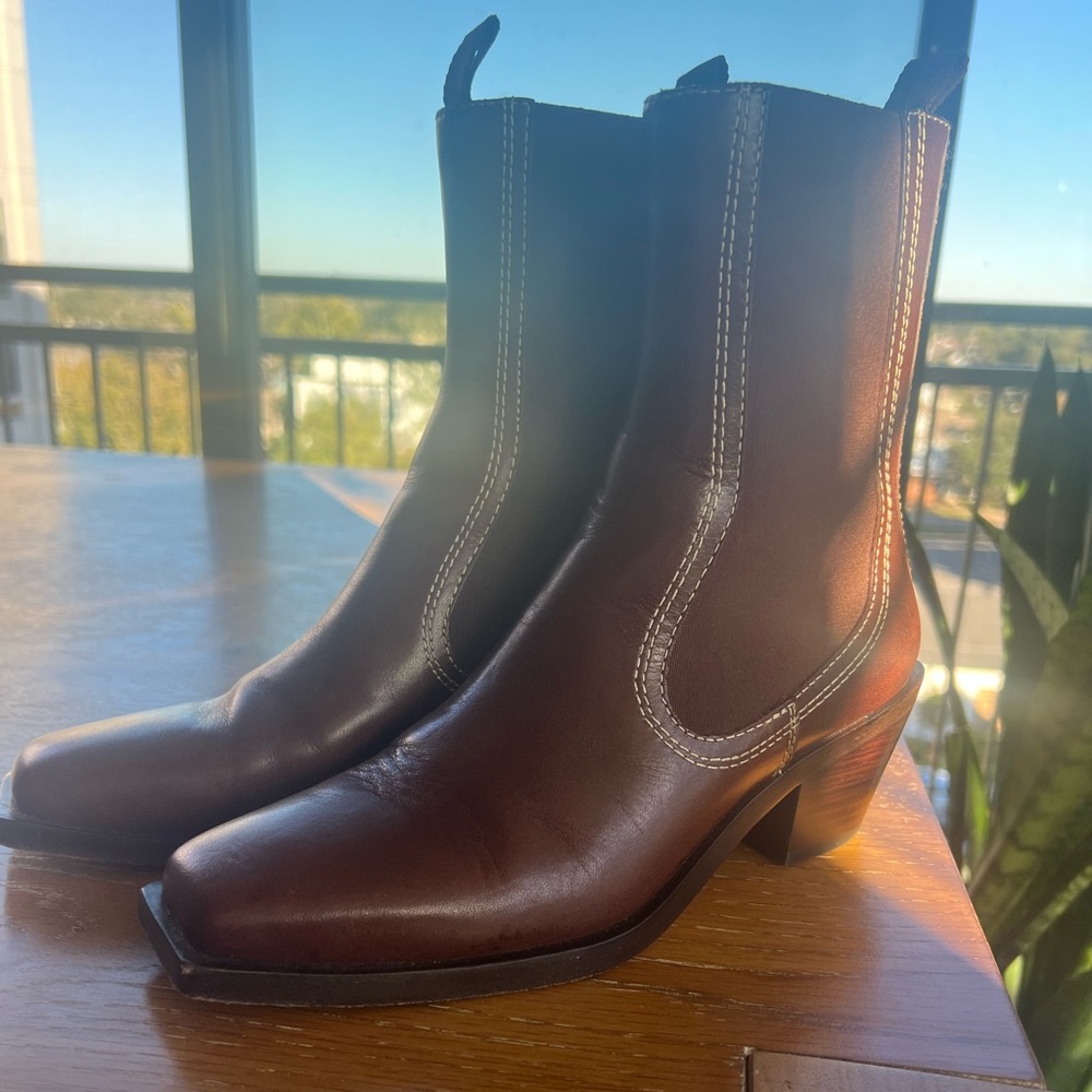 Nat Espresso Mid Western Boot